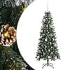 vidaXL K&uuml;nstlicher Weihnachtsbaum mit 150 LEDs mit St&auml;nder Gr&uuml;n 150 cm