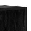 vidaXL TV-Schrankset 2 pcs Schwarz 37 x 35 x 37,5 cm Holzwerkstoff