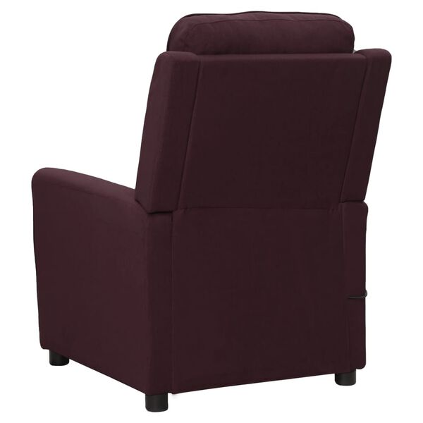 vidaXL Massagesessel Lila Stoff