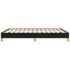 vidaXL Bettgestell ohne Matratze Schwarz 140x190 cm Stoff