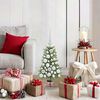 vidaXL Weihnachtsbaum mit 150 LEDs mit St&auml;nder Gr&uuml;n 65 cm PE