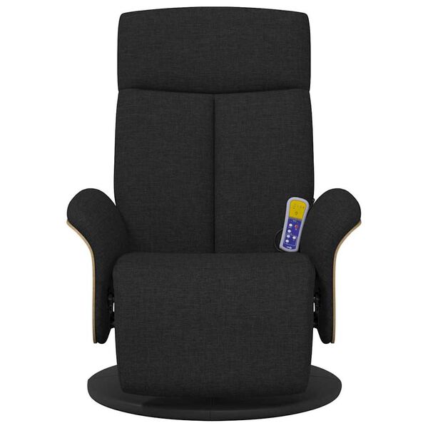 vidaXL Massage Relaxsessel Schwarz 79 x 87 x 104.5 cm Stoff