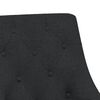 vidaXL Esszimmerst&uuml;hle 4 Stk. Drehbar Schwarz Stoff