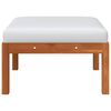 vidaXL 3-tlg. Garten-Lounge-Set mit Kissen Holz Akazie & Seil