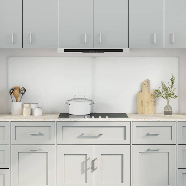 vidaXL K&uuml;chenr&uuml;ckwand 2 pcs Transparent 90 x 60 cm Geh&auml;rtetes Glas
