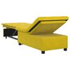 vidaXL Schlafsofa Gelb 194 x 67 x 82 cm Samt