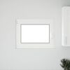 vidaXL Kellerfenster "RISOR" 90x50 cm Drehkipp DIN Links Anthrazit