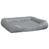 vidaXL Hundebett Hellgrau 120x100x27 cm Kunstleder
