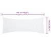 vidaXL Tarnnetz mit Aufbewahrungstasche 412x144 cm Wei&szlig;