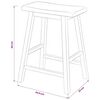 vidaXL Bar Set 3 St&uuml;ck MDF Schwarz