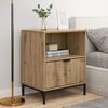 vidaXL Nachttische 2 pcs Artisan-Eiche 49 x 36 x 61 cm Holzwerkstoff