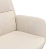 vidaXL Relaxsessel Creme Samt