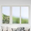 vidaXL Fensterfolien 5 Stk. Statisch Matt Grau PVC