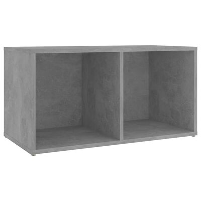 vidaXL TV-Schränke 2 Stk. Betongrau 72x35x36,5 cm Holzwerkstoff