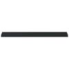 vidaXL Fensterbank Anthrazit mit Holzmaserung 120 x 20 x 4,5 cm PVC