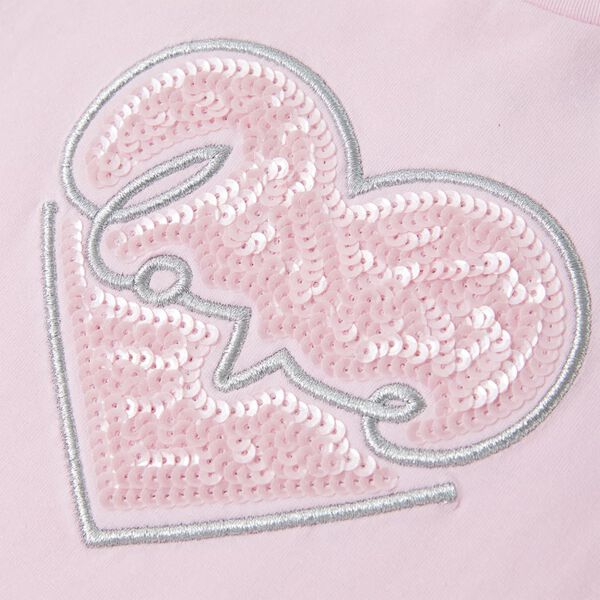Kinder-T-Shirt Hellrosa 116