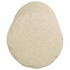vidaXL Bolsterkissen 2 St&uuml;ck Creme &Oslash; 15 x 40 cm Stoff