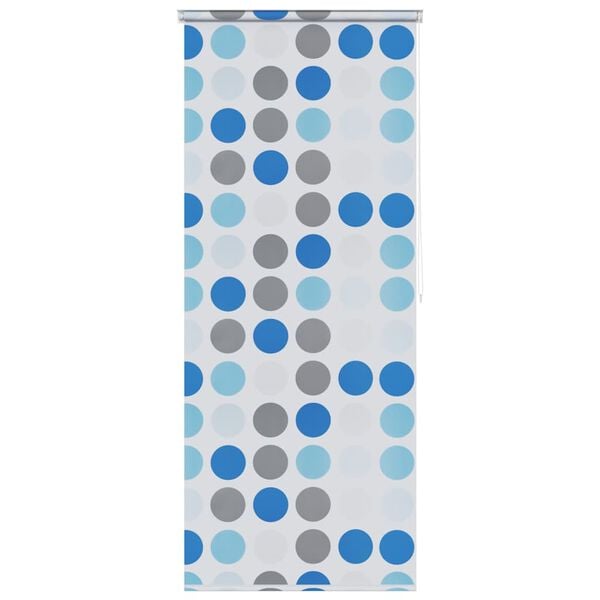 vidaXL Duschrollo 80x240 cm Kreismuster