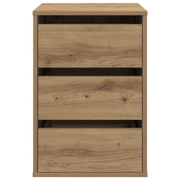 vidaXL Kommode Artisan-Eiche 40x41x58 cm Holzwerkstoff