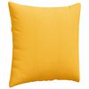 vidaXL Sofakissen 2 St&uuml;ck Helles Gelb 60 x 60 cm Cordstoff