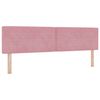 vidaXL Kopfteil Rosa 180 cm Samt