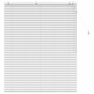 vidaXL Venezianische Jalousie Wei&szlig; 130 x 160 cm 35 mm