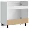 vidaXL Sp&uuml;lenunterschrank Lucca R&auml;uchereiche Holzwerkstoff