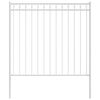 vidaXL Zaunelement ASSEN Wei&szlig; 170 x 200 cm Stahl