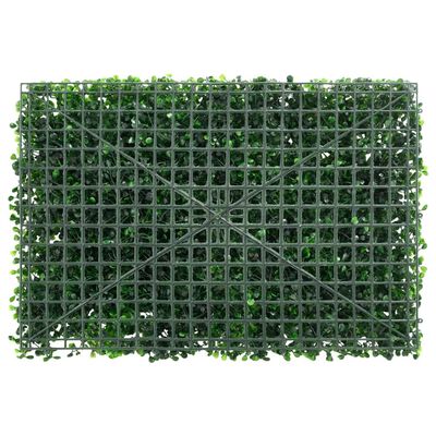  vidaXL Sichtschutz aus Kunstpflanzen 24 Stk. Grün 40x60 cm