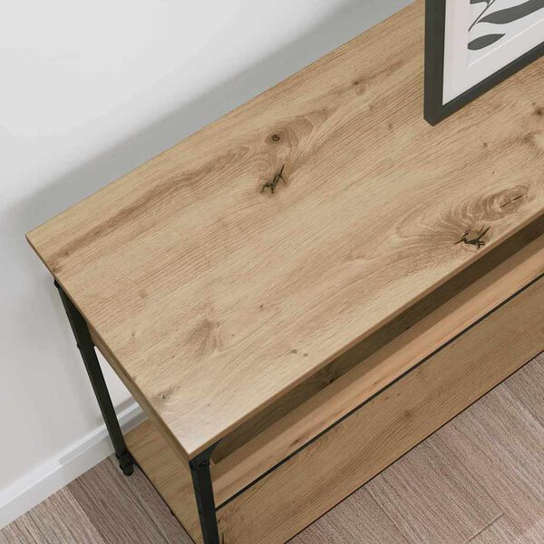 vidaXL Konsolentisch Artisan-Eiche 100 x 29 x 75 cm Holzwerkstoff