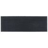 vidaXL Fu&szlig;matte Dunkelgrau 100x300 cm Kokosfaser Getuftet