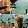 vidaXL Pferdedecke Sondergr&uuml;n Polyester