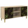 vidaXL TV-Schrank ELBURG 102 x 33 x 50 cm Sonoma Holzwerkstoff