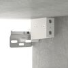 vidaXL Bad-Spiegelschrank Betongrau 64x20x67 cm