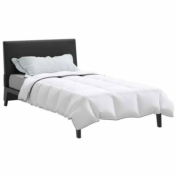 vidaXL Winterbettdecke Wei&szlig; 135 x 220 cm Feder