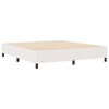 vidaXL Plattformbettgestell Creme 180 x 200 cm Cordstoff