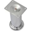 vidaXL Runde Sofabeine 8 Stk. Chrom 180 mm