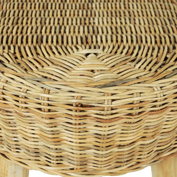 vidaXL Flurbank 110 x 35 x 45 cm Rattan Natur