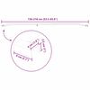 vidaXL Planehalterung f&uuml;r Anh&auml;nger 4 pcs Silber 130-210 cm Aluminium