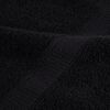 vidaXL Premium-Handt&uuml;cher SOLUND 10 Stk. Schwarz 100x200 cm 600 g/m&sup2;