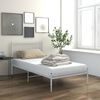 vidaXL Bett Wei&szlig; Metall 90x200 cm
