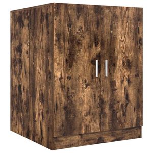 vidaXL Waschmaschinenschrank R&auml;uchereiche 71x71,5x91,5 cm