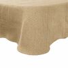 vidaXL Jute-Tischdecke Natur &Oslash; 180 cm 100% Tossa-Jute