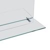 vidaXL Wandspiegel mit Regal 30×50 cm Hartglas