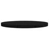 vidaXL Tischplatte Rund Schwarz &Oslash;60x3 cm Massivholz Kiefer