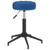 vidaXL Essst&uuml;hle 2 Stk. Drehbar Blau Samt