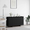 vidaXL Sideboard Schwarz 135 x 41 x 75 cm Holzwerkstoff
