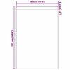 vidaXL Verdunkelungs-Vorh&auml;nge mit Ringen 2 pcs Weinrot 175 x 140 cm