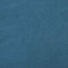 vidaXL Boxspringbett mit Matratze Blau 120x190 cm Samt