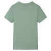 Kinder-Kurzarmshirt Khaki 92